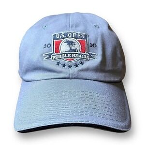 USGA Hat US Open Pebble Beach 2010 Ball Cap Slate Blue